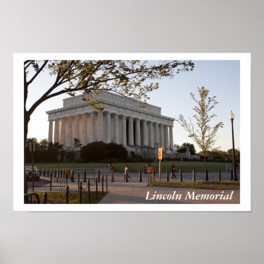 Lincoln Memorial Poster (Voorkant)