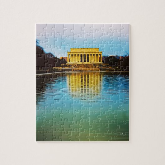 Lincoln Memorial Puzzle (Vertical)