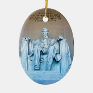 Lincoln Memorial sculptuur Washington DC Keramisch Ornament
