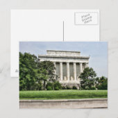 Lincoln Memorial Washington D.C. Briefkaart (Voorkant / Achterkant)