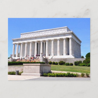 Lincoln Memorial Washington DC Reis Briefkaart