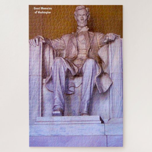 Lincoln Memorial Washington. Jigsaw Puzzle (Vertical)