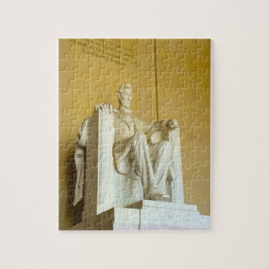Lincoln Memorial Washington Legpuzzel (Verticaal)
