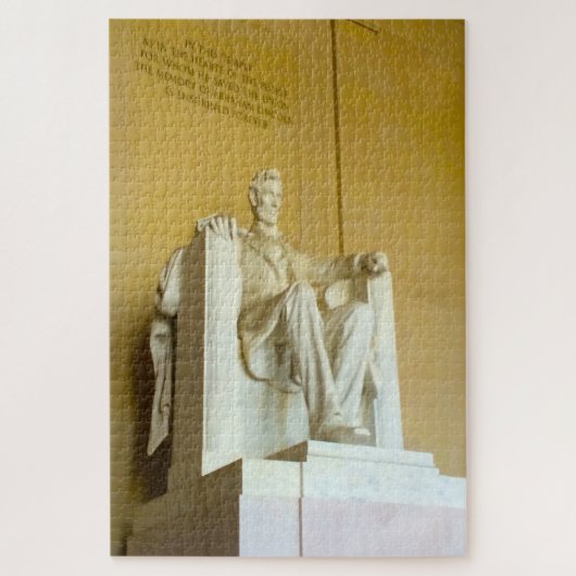Lincoln Memorial Washington Legpuzzel (Verticaal)
