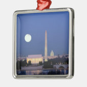 Lincoln Memorial, Washington Monument, VS Metalen Ornament (Links)
