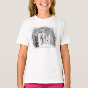 Lincoln Memorial waterverf T-shirt