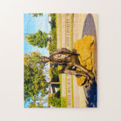 Lincoln Monument Kentucky. Legpuzzel (Verticaal)