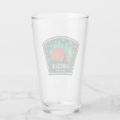 Lincoln National Forest Camping Glas (Achterkant)