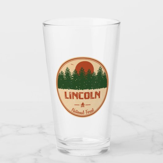 Lincoln National Forest Glas (Voorkant)