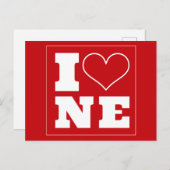 Lincoln (NE) Tailgate Invitation Briefkaart (Voorkant / Achterkant)