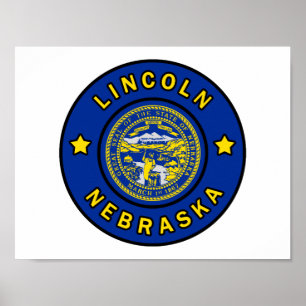 Lincoln Nebraska Poster