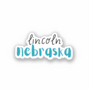 Lincoln Nebraska Sticker