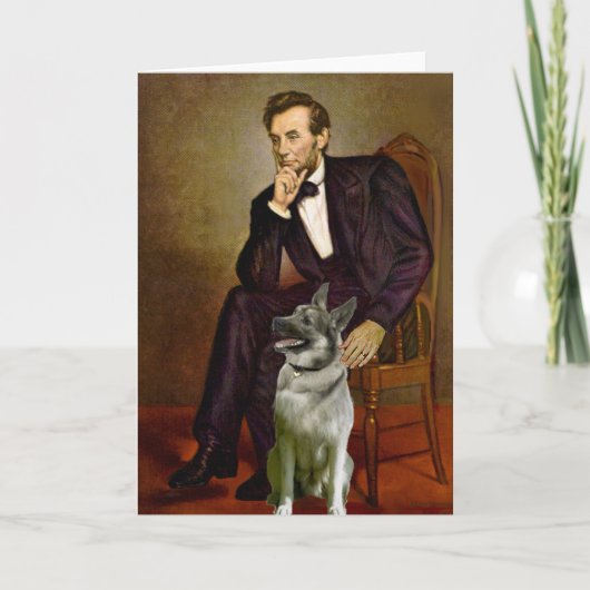 Lincoln - Noorse Elkhound Kaart (Voorkant)