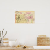 Lincoln North, Nebraska Poster (Keuken)