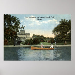 Lincoln Park, Chicago 1915  Poster