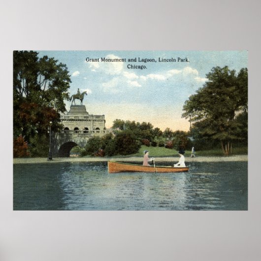 Lincoln Park, Chicago 1915  Poster (Voorkant)