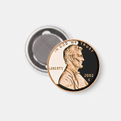 Lincoln Penny 2002 Classic Magneet (Voorkant / Achterkant)