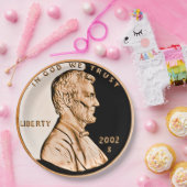 Lincoln Penny s Papieren Bordje (Feest)