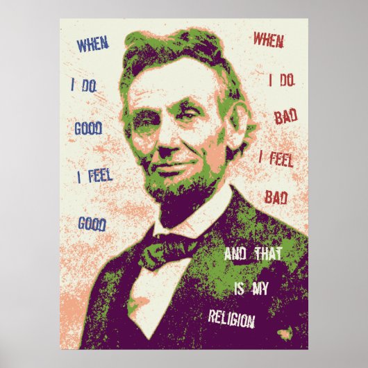 Lincoln Religion Poster (Voorkant)