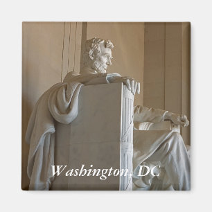 Lincoln Sideways Statue Magnet Magneet