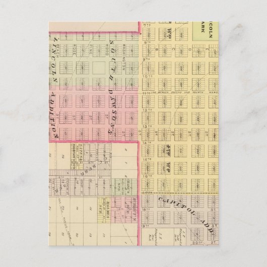 Lincoln South, Nebraska Briefkaart (Voorkant)