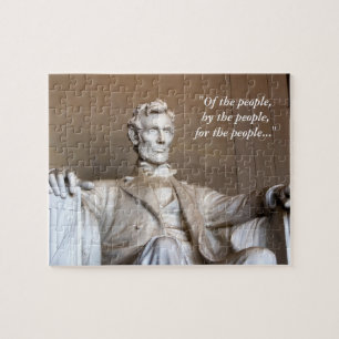 Lincoln Statue Puzzle Legpuzzel