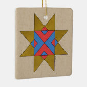 Lincolnshire Auseklis Witch Mark Keramisch Ornament (Rechts)