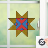 Lincolnshire Auseklis Witch Mark Raamsticker (Huis)