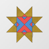 Lincolnshire Auseklis Witch Mark Raamsticker (Vel)