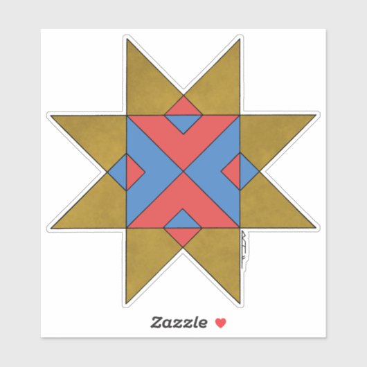 Lincolnshire Auseklis Witch Mark Sticker (Vel)