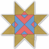 Lincolnshire Auseklis Witch Mark Sticker (Voorkant)