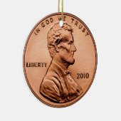 LINCOLPENNY KERAMISCH ORNAMENT (Rechts)