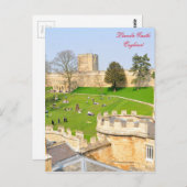 Lincon castle briefkaart (Voorkant / Achterkant)