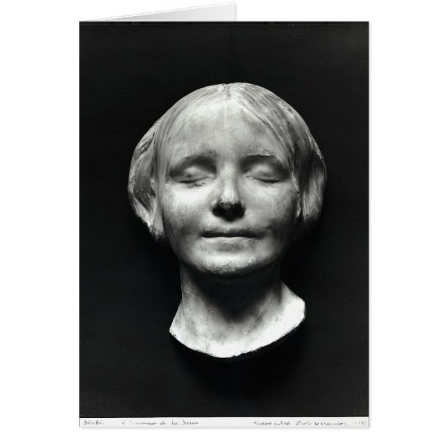 L'Inconnue de la Seine' (Devant)