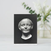 L'Inconnue de la Seine' Briefkaart (Staand voorkant)