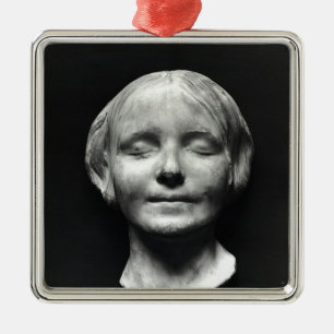 L'Inconnue de la Seine' Metalen Ornament