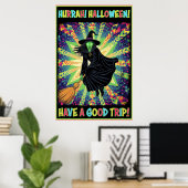 L'incontournable affiche du voyage de sorcière (Bureau à domicile)