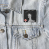 Linda Frattaroli Vierkante Button 5,1 Cm (In situ)