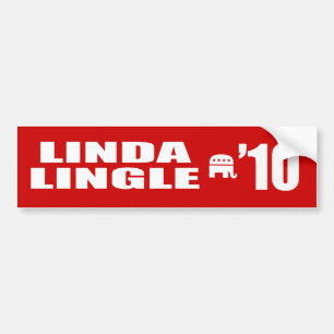 LINDA LINGLE VOOR SENATE BUMPERSTICKER
