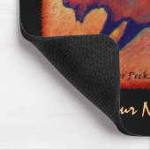 Linda's gestileerde buffel muismat (Hoek)