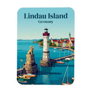 Lindau-eiland Duitsland Magneet