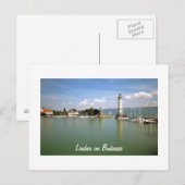 Lindau im Bodensee in Duitsland - Briefkaart (Voorkant / Achterkant)