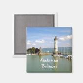 Lindau im Bodensee - Magnet souvenir (Recto/Verso)