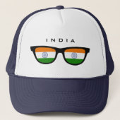 L'Inde ombrage le casquette fait sur commande (Devant)