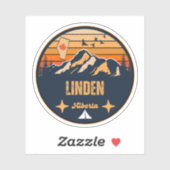 Linden, Alberta Sticker (Vel)