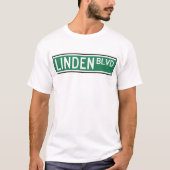 Linden Boulevard Sign T-shirt (Voorkant)