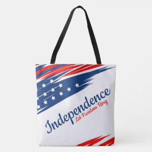 L'indépendance laisse la liberté faire Sac fourre-