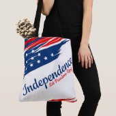 L'indépendance laisse la liberté faire Sac fourre- (De près)