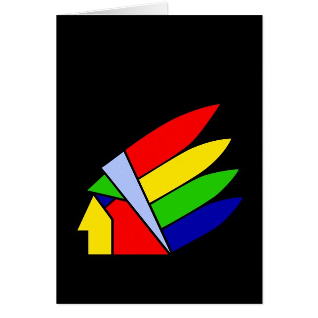 L'Indien américain (Devant)