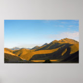 Lindis Pass Evening Poster (Voorkant)